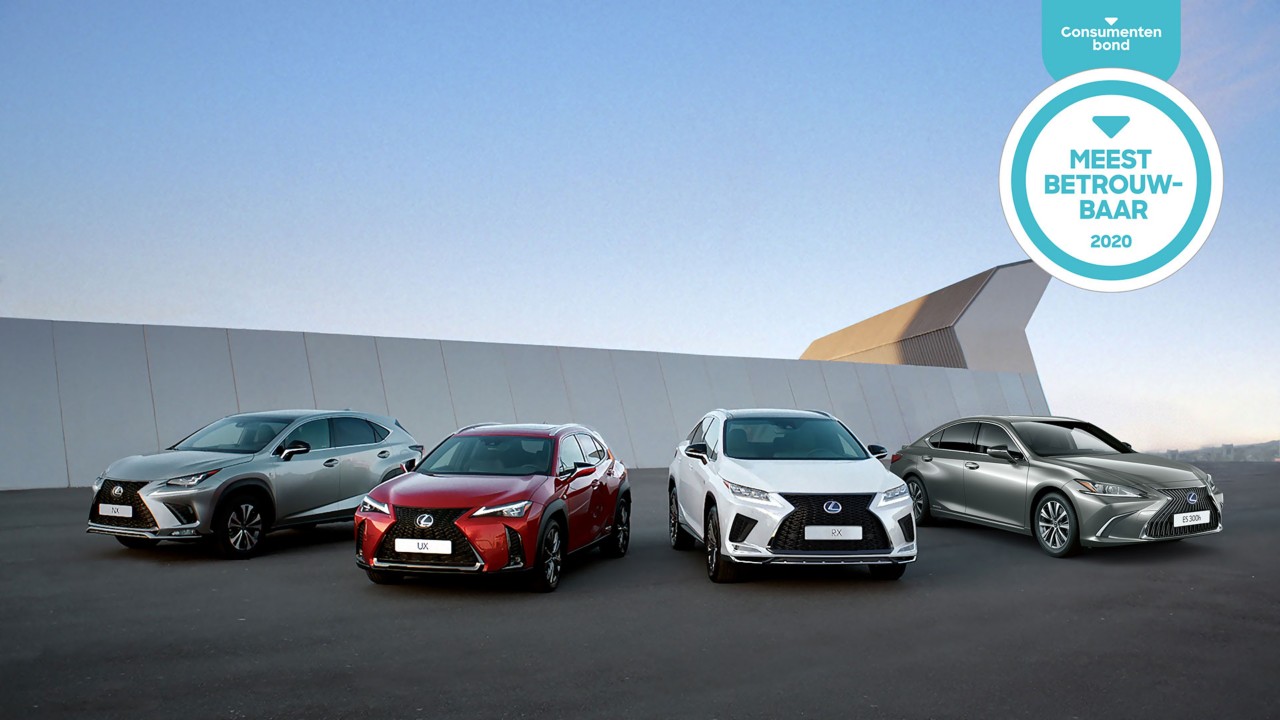 Lexus uitgeroepen tot betrouwbaarste automerk 2020