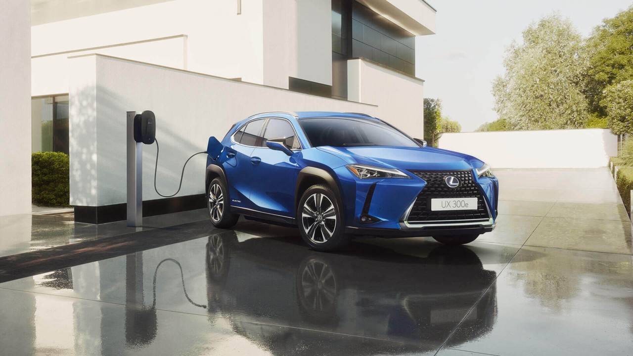 Lexus, volledig, elektrisch 