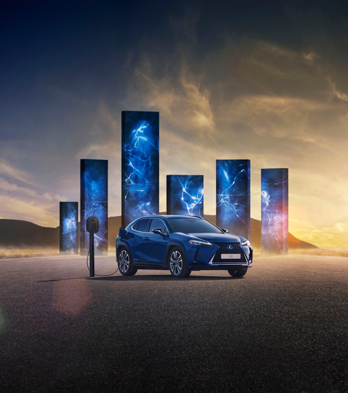 Lexus, volledig, elektrisch 