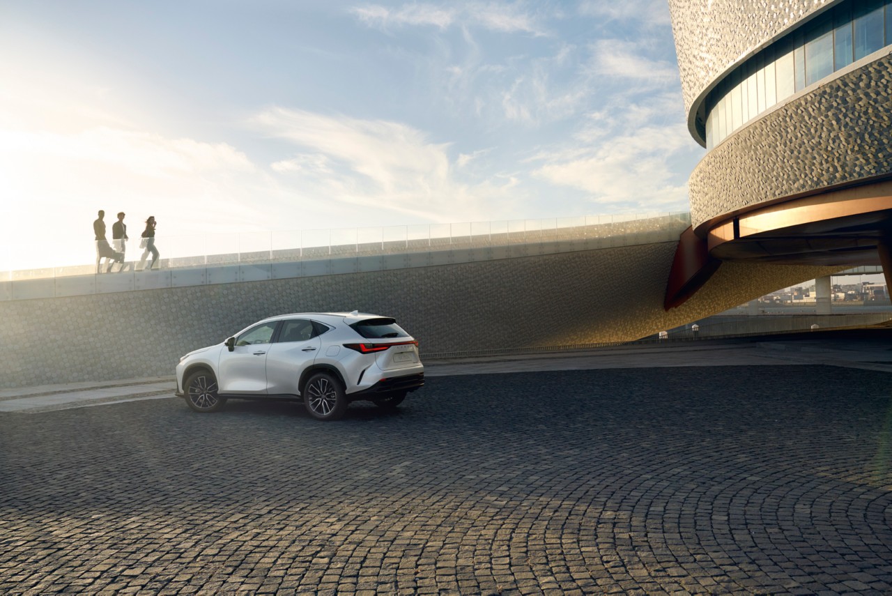 Lexus, exterieur, zijkant, wit