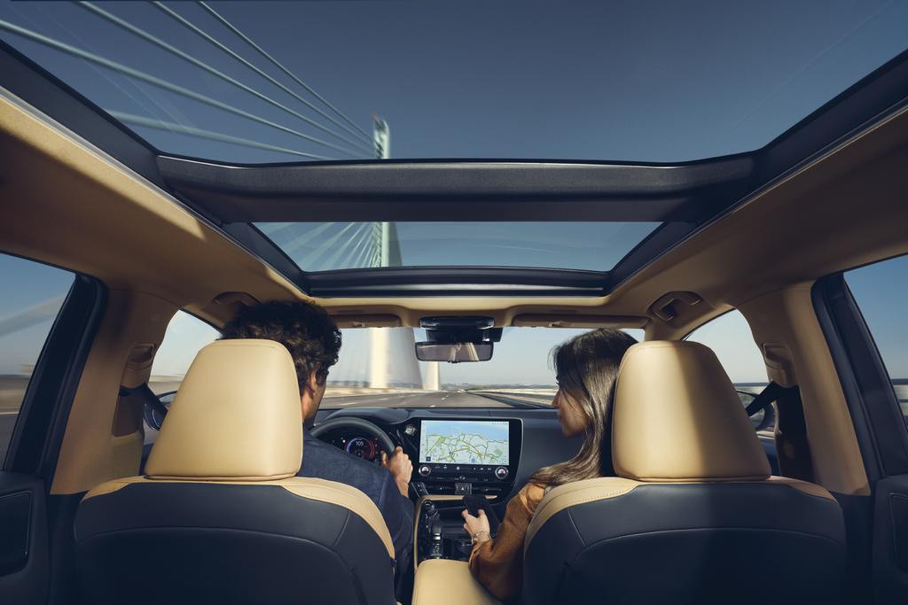 Interieur van een Lexus