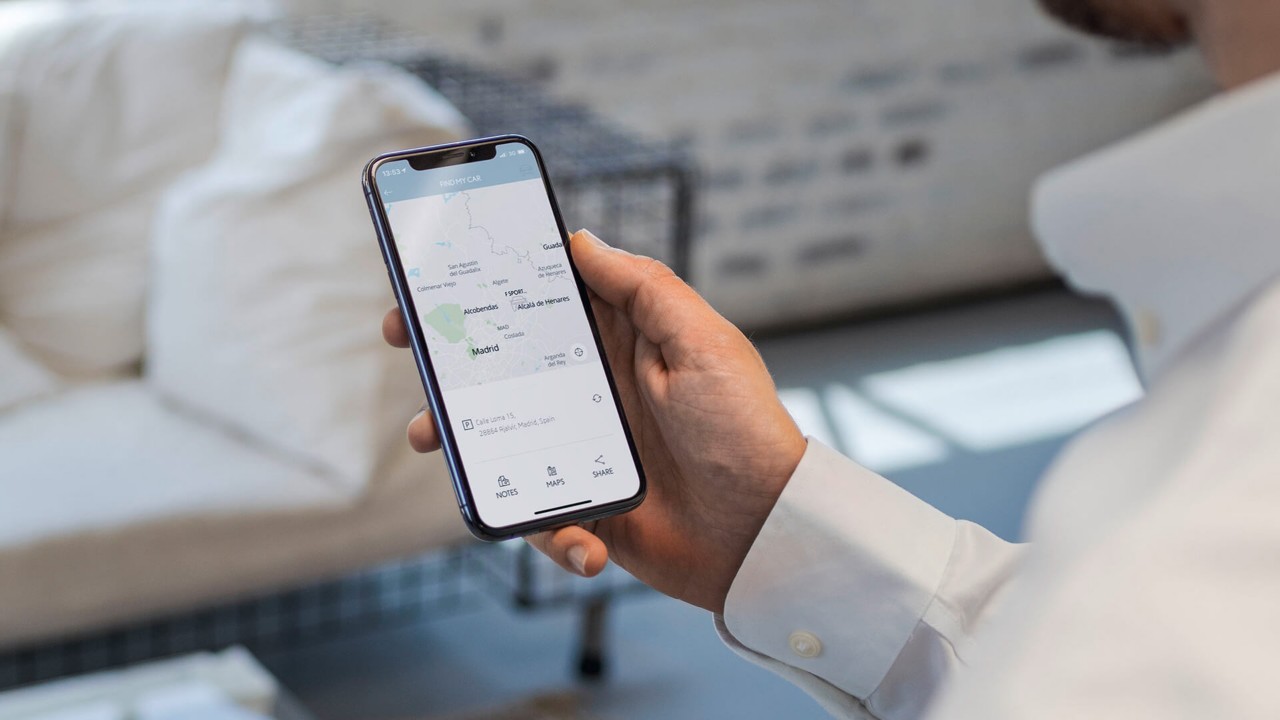 Lexus, man, mobiel, Lexus Link, bestemming versturen