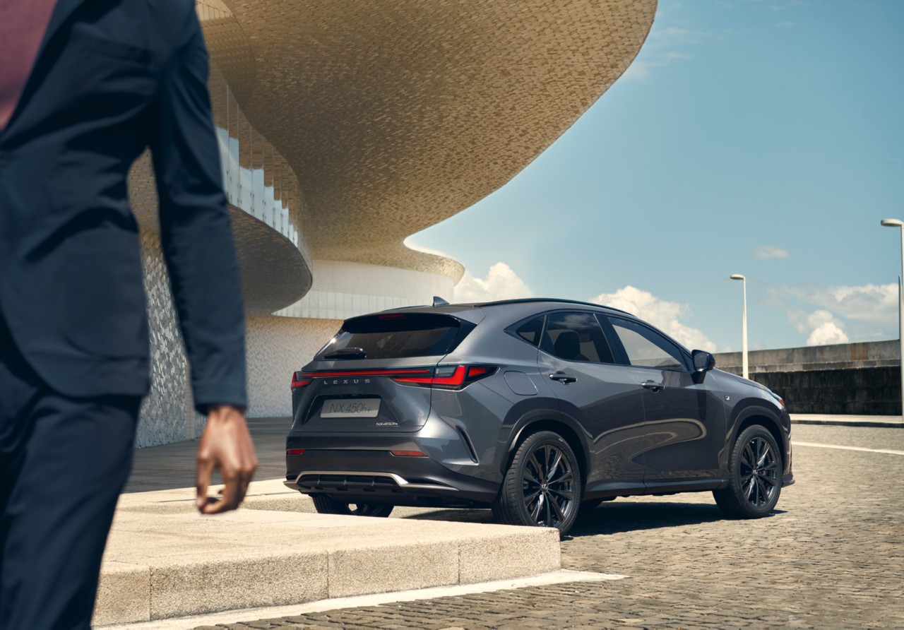Lexus, ux, voorkant, wit