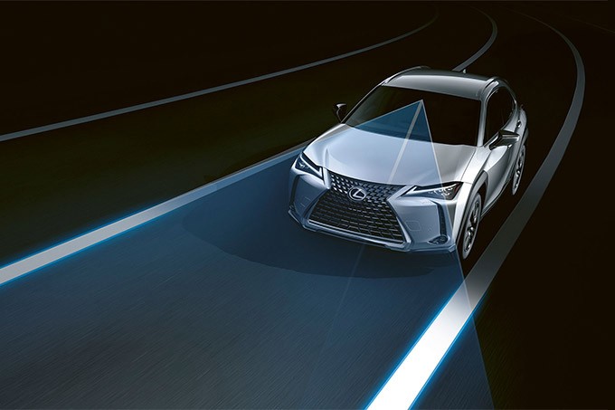 Lexus, exterieur, adaptieve, cruise, control