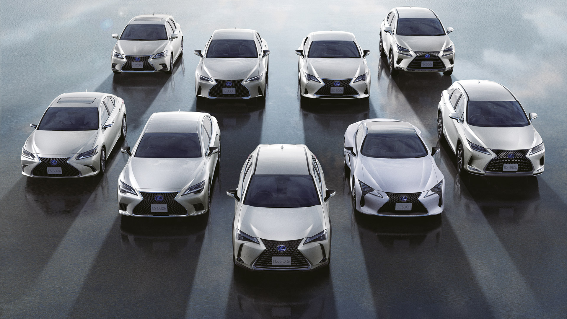 Lexus, geëlektrificeerd, modellen, line-up