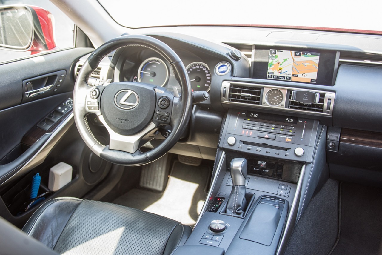 Lexus IS 300h, interieur, Tiede Boersma, Irm Alkema