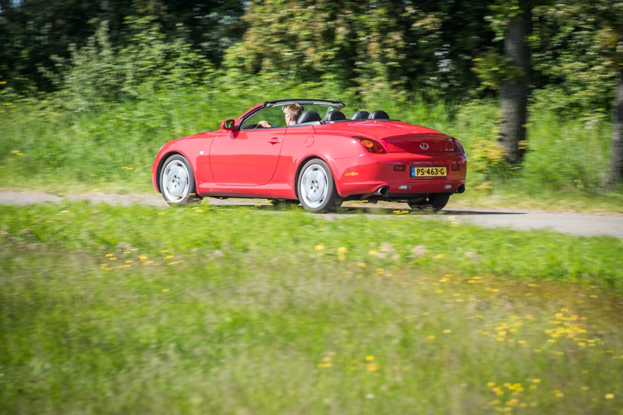 Lexus SC430, achterkant, Tiede Boersma, Irm Alkema