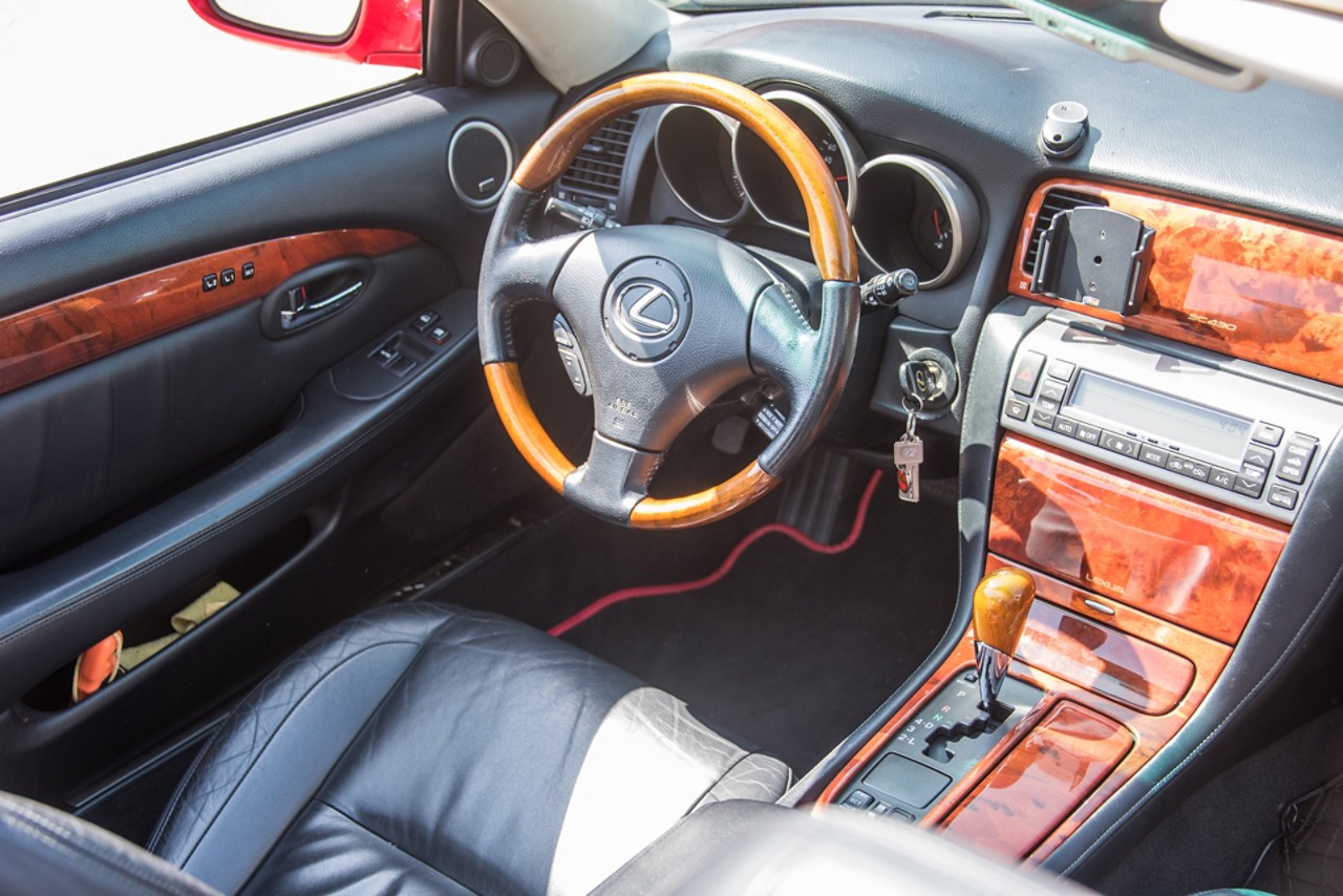 Lexus SC430, interieur, Tiede Boersma, Irm Alkema
