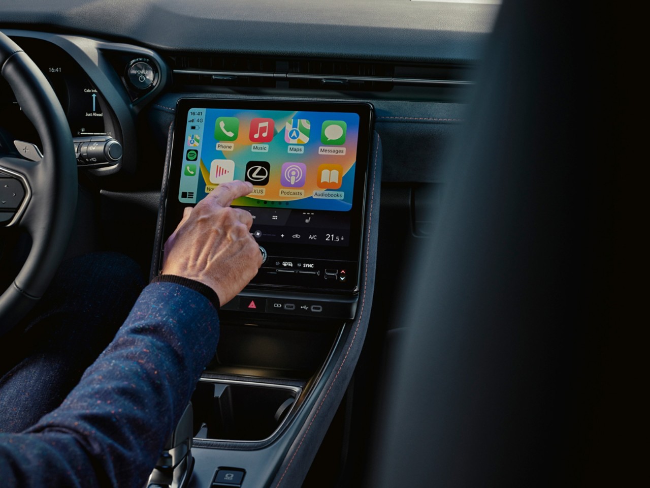 Lexus LBX, interieur, infotainmentsysteem