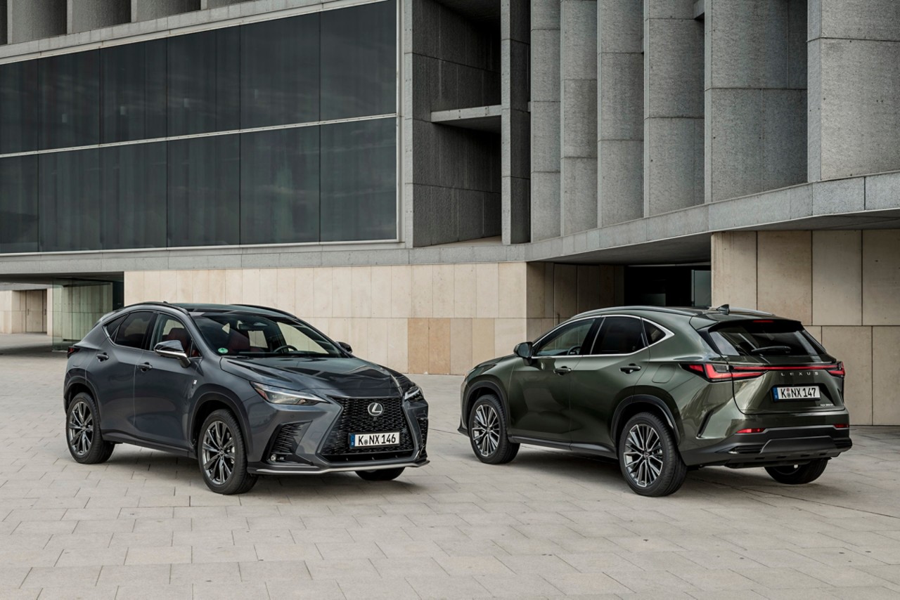 Lexus, NX, DPL, combo, hybrid, exterieur, zwart, groen