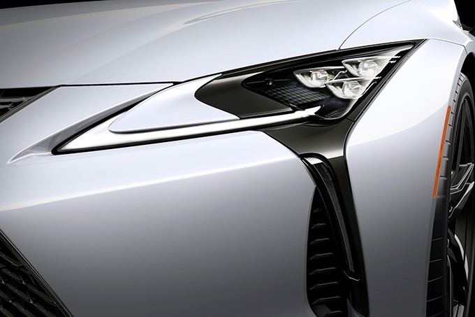 Lexus, exterieur, LC, koplamp