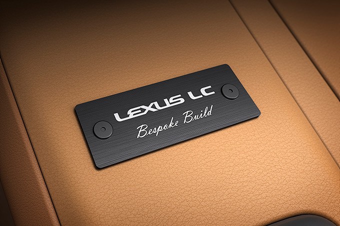 Lexus, interieur, LC, bespoke, build