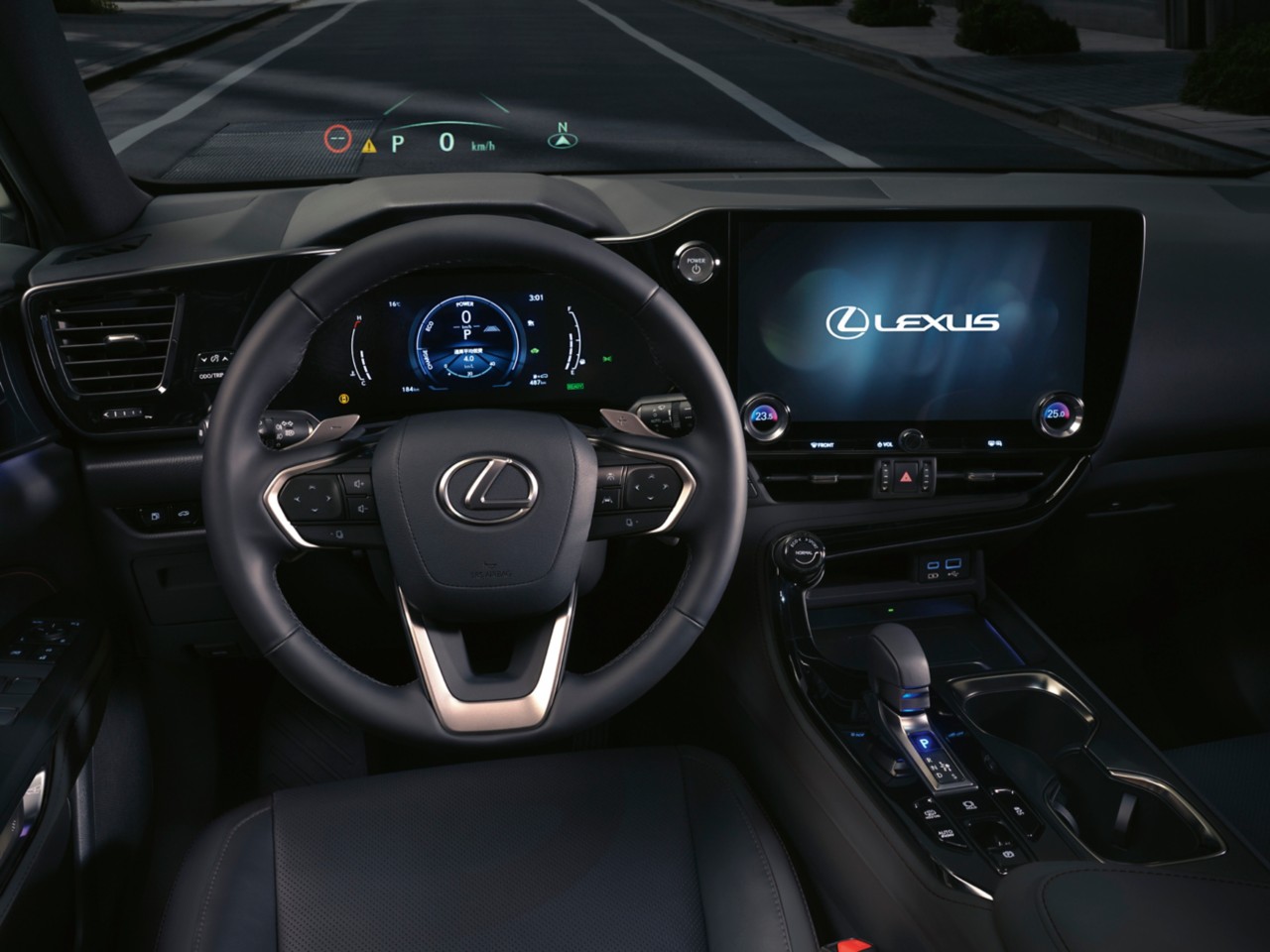Lexus, interieur, dashboard