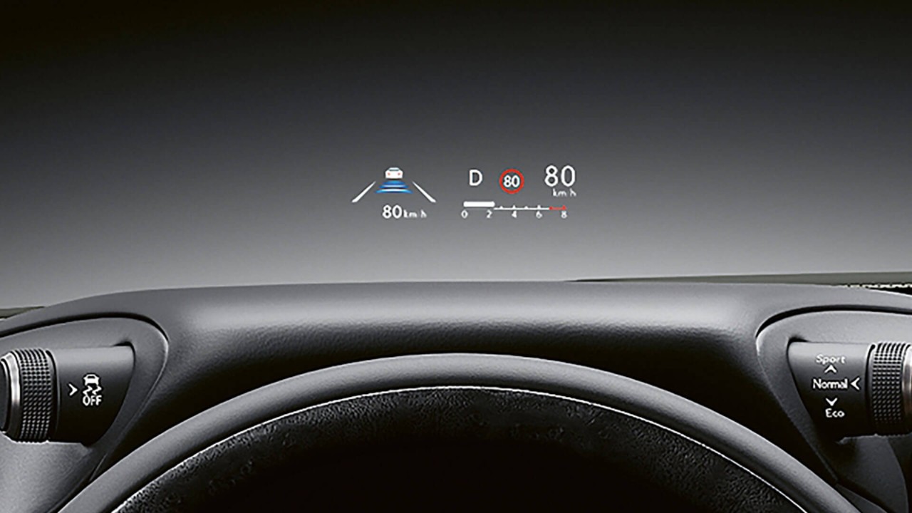 Heads-up Display Lexus ES