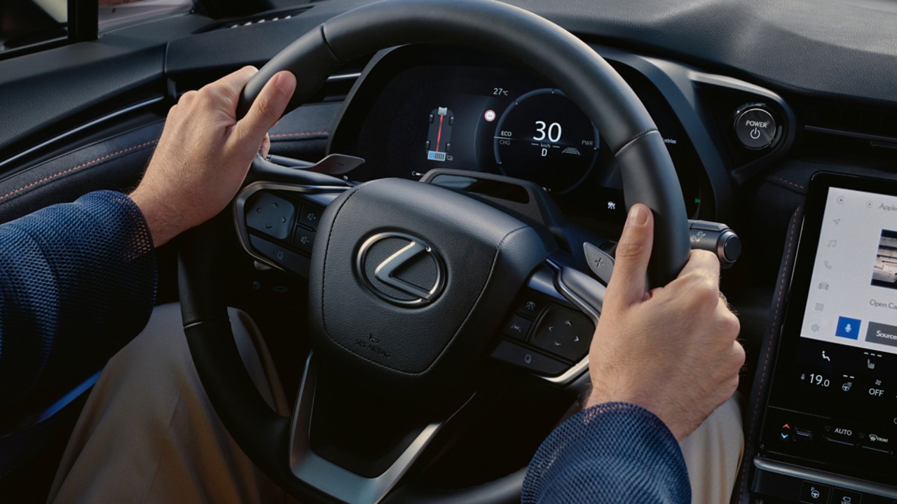 Lexus LBX stuurwiel