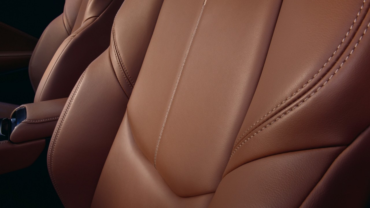 Lexus LBX stoelen close-up