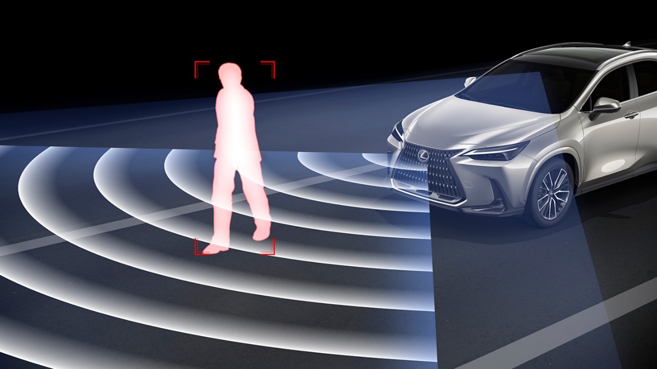 Lexus dodehoekmonitorfunctie 